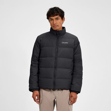Men's Fulstow Reversible Down Jacket - Black
