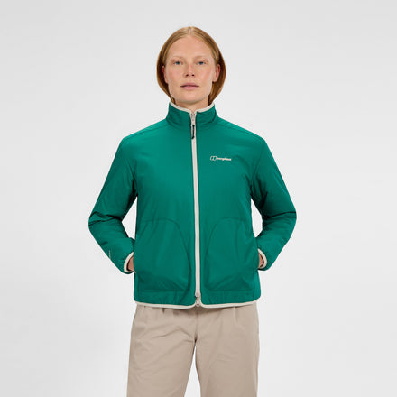 Women's Asperton Reversible Jacket - Green/Grey