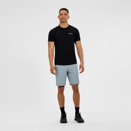 Men's Terrain Trek Tech Tee - Black/Grey