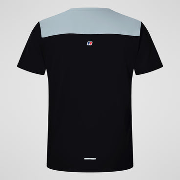 Men's Terrain Trek Tech Tee - Black/Grey