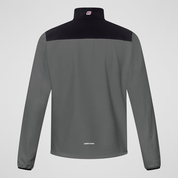 Men's Terrain Trek Half Zip Jacket - Grey/Black