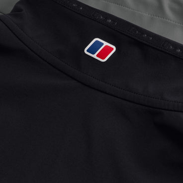 Men's Terrain Trek Half Zip Jacket - Grey/Black