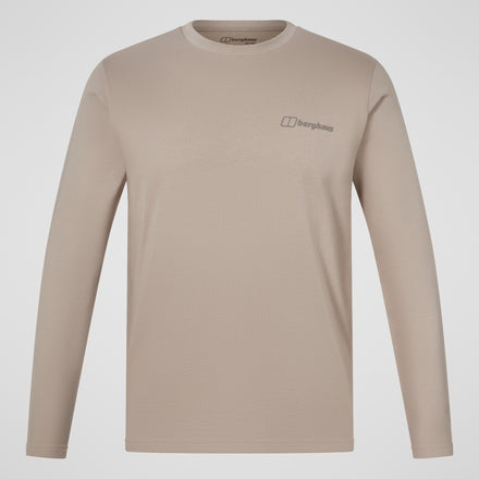 Men's Berghaus Center Logo Tee - Grey