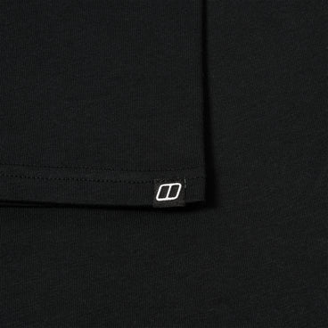 Unisex Pioneer Circular Logo Tee - Jet Black