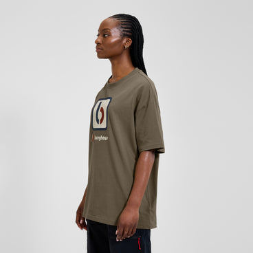 Unisex The B Tee - Brown