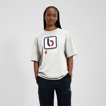 Unisex The B Tee - Grey