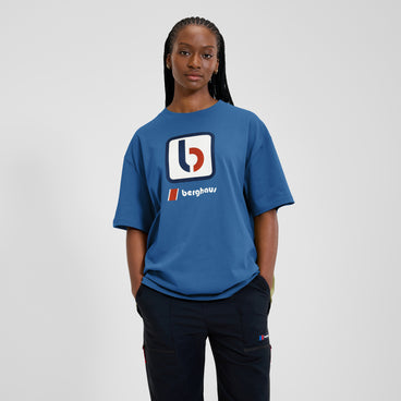 Unisex The B Tee - Blue