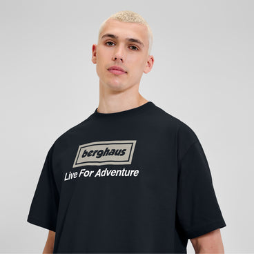Unisex Adventure Tour Tee - Black