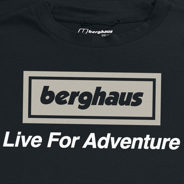 Unisex Adventure Tour Tee - Black