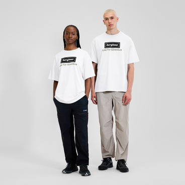 Unisex Adventure Tour Tee - White