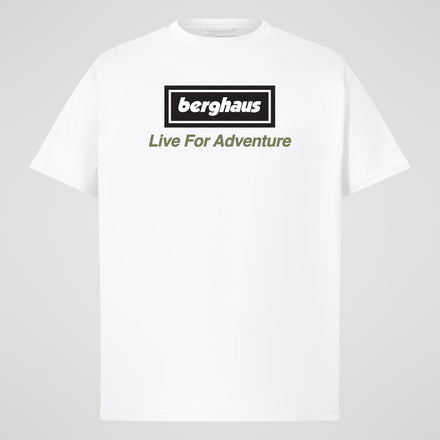 Unisex Adventure Tour Tee - White