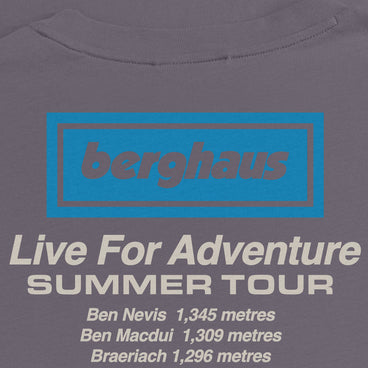 Unisex Adventure Tour Tee - Purple