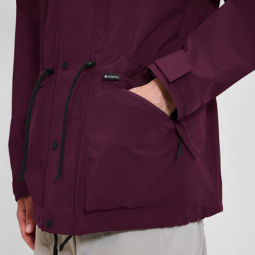 Unisex Meru Mountain Gore-Tex Jacket - Myocyte/Jet Black