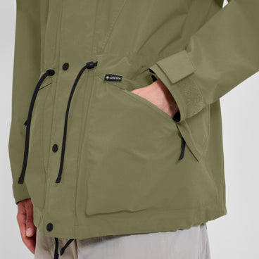 Unisex Meru Mountain Gore-Tex Jacket - Green/Black
