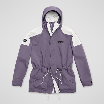 Unisex Meru Mountain Gore-Tex Jacket - Purple/Grey