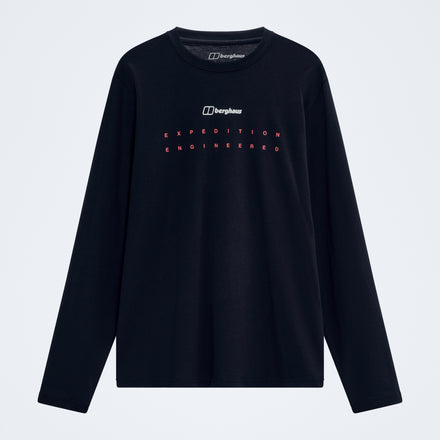 Men's barghaus.compass Essential Tee - Jet Black