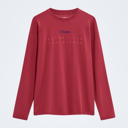 Men's barghaus.compass Essential Tee - Red Fury