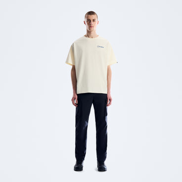 Men's Geo Mountain Tee - Cream