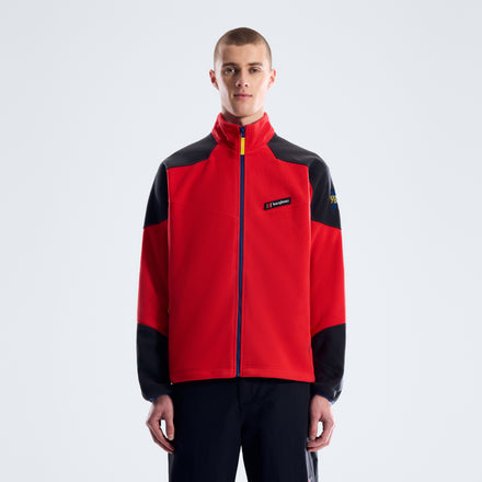 Men's Kara-SU Fleece - Goji Berry/Jet Black