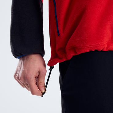 Men's Kara-SU Fleece - Goji Berry/Jet Black