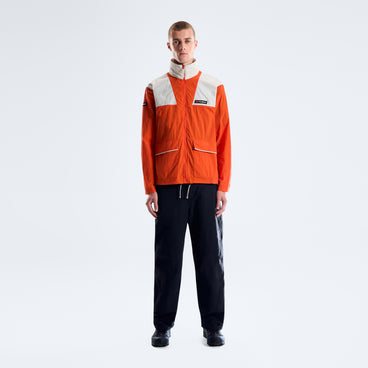 Men's Trango Mountain Windbreaker - Flame/Stone