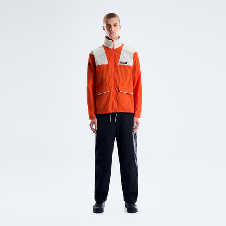 Men's Trango Mountain Windbreaker - Flame/Stone
