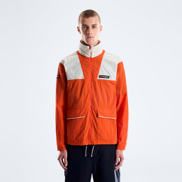 Men's Trango Mountain Windbreaker - Flame/Stone