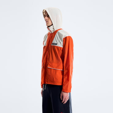 Men's Trango Mountain Windbreaker - Flame/Stone