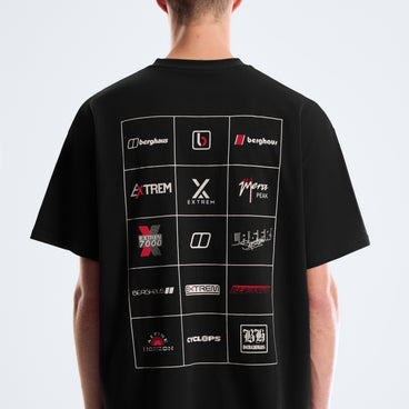 Men's Trango Mountain Logo T-Shirt - Black