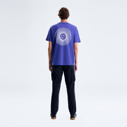 Men's Radial T-Shirt - Blue