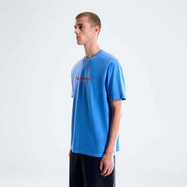 Pop X Berghaus Duo Logo Tee - Washed Limoges