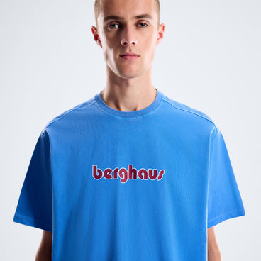 Pop X Berghaus Duo Logo Tee - Washed Limoges