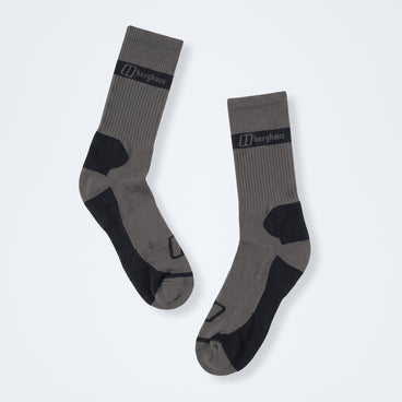 Unisex Walking Sock - Archive Black